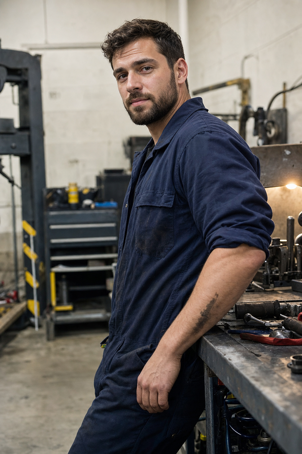 Mason Whitfield, Mechanic. Frank's nephew.